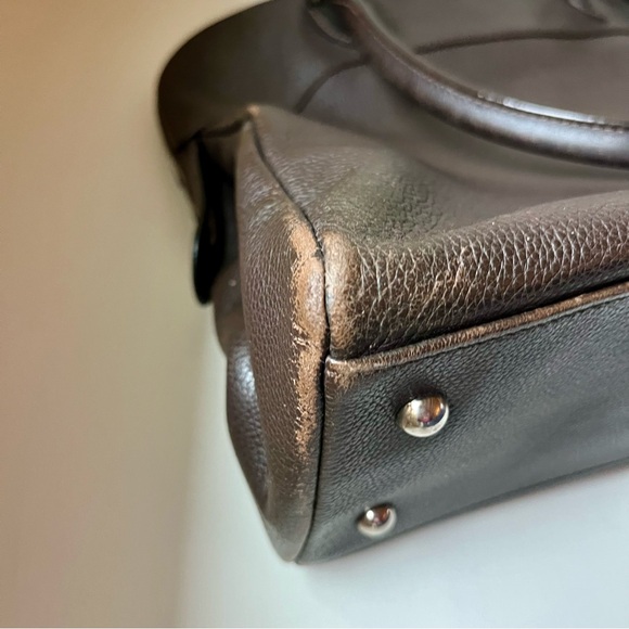 Longchamp Le Foulonné Shoulder Bag in Mocha Brown - Picture 9 of 14